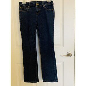 DKNY Women's Size Petite 4P Flare Leg Jeans Waist 28" Hip 32" Length 35"